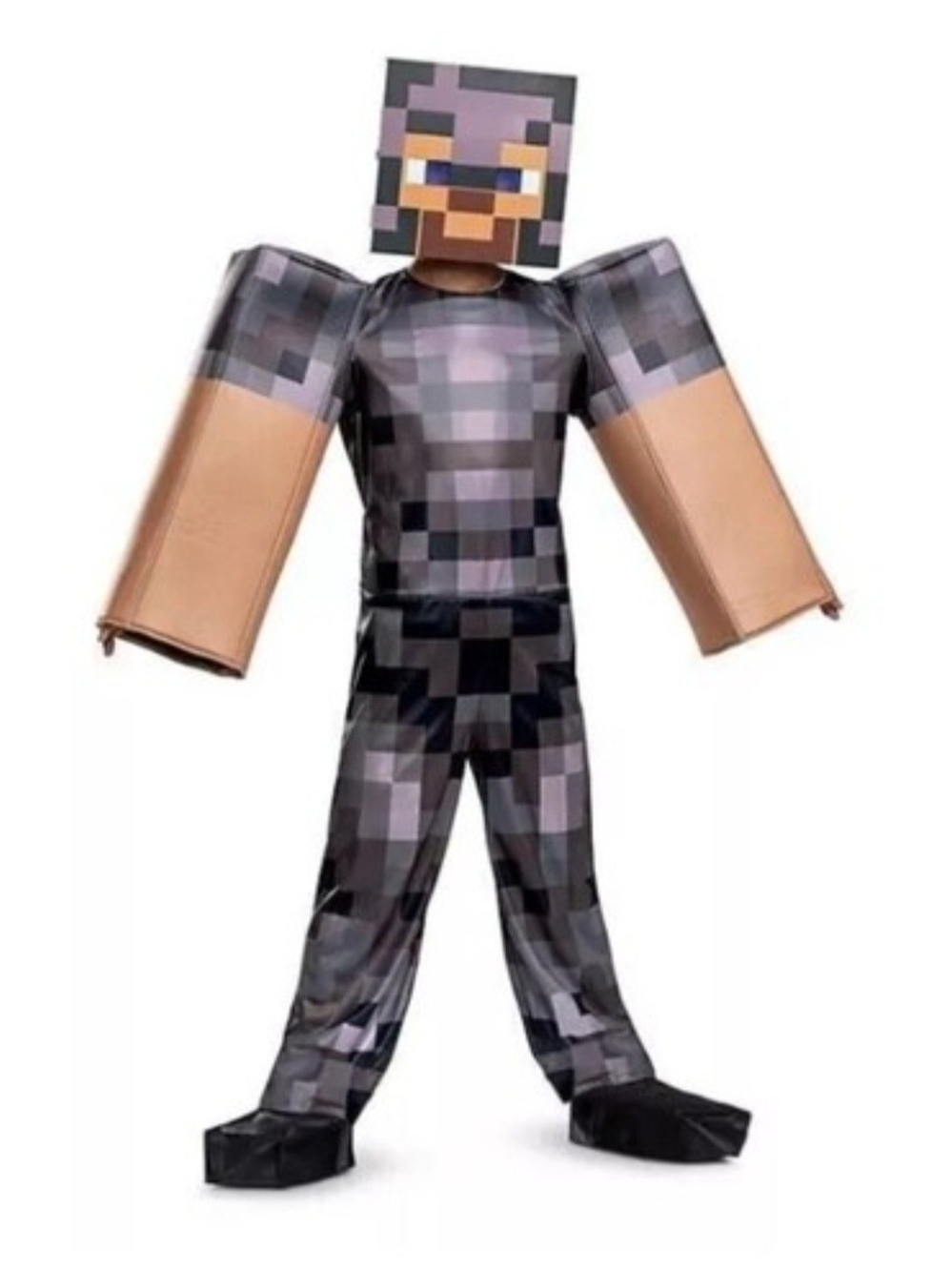 Disguise Minecraft Costume - Gray and Brown